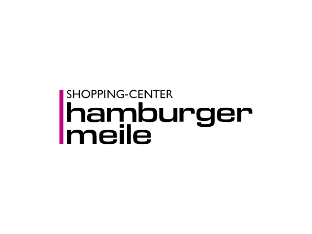 Logo des Shoppingcenters Hamburger Meile